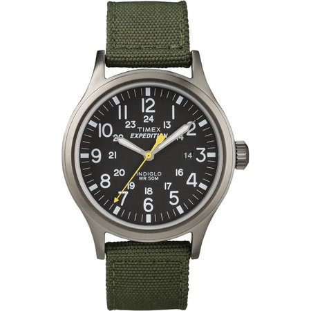 Timex Expedition Scout Metal Watch - Green/Black T49961